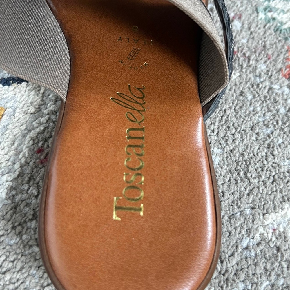 Toscanella Italian Sandals (W8) - Picture 2 of 8
